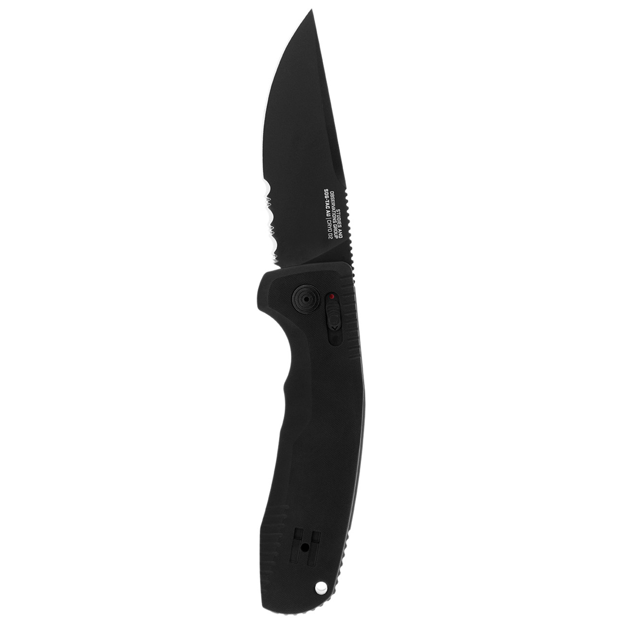 SOG SOG-TAC AU – Black / Partially Serrated 15-38-02-57 - Knives